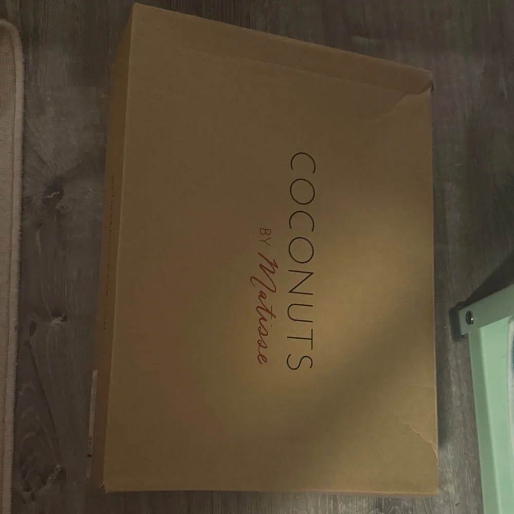 Coconuts by Matisse Tan and Teal Heeled Boots - Picture 5 of 7